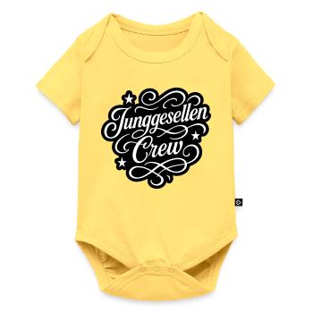 Équipage Bachelor - Body à manches courtes Premium Bébé - jaune pastel - Devant