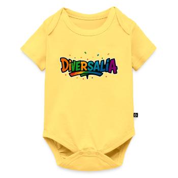diversalia2026 - Body à manches courtes Premium Bébé - jaune pastel - Devant