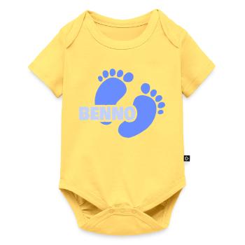 Birth of Benno - Baby Premium short-sleeve bodysuit - sky yellow - Front