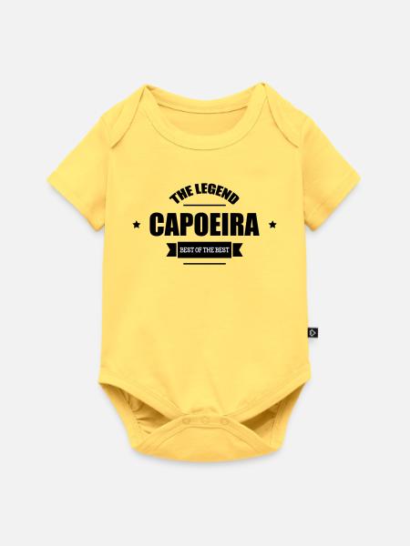 Capoeira die Legende - Baby Premium Kurzarmbody - Pastellgelb