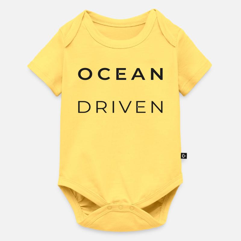 OCEAN DRIVER - Baby Premium short-sleeve bodysuit - sky yellow