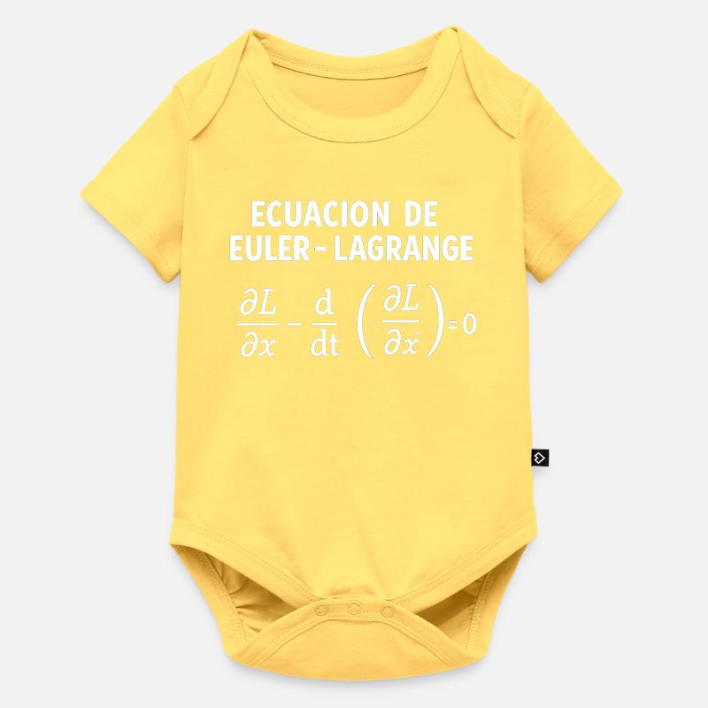 EC-EULER-LAGRANGE - Baby Premium short-sleeve bodysuit - sky yellow