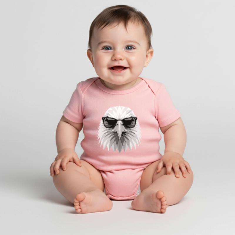 Eagle Bald Eagle Golden Eagle White-tailed Eagle Baby Premium short-sleeve bodysuit