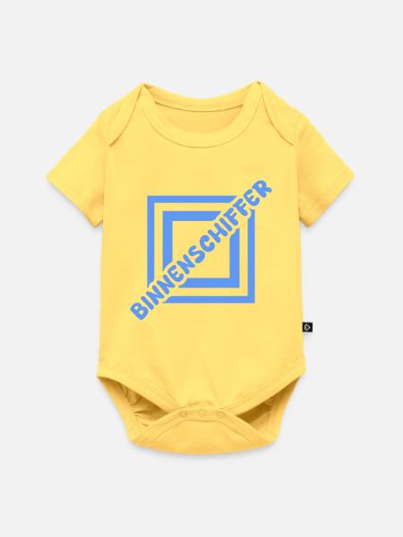Berufung Binnenschiffer - Baby Premium Kurzarmbody - Pastellgelb