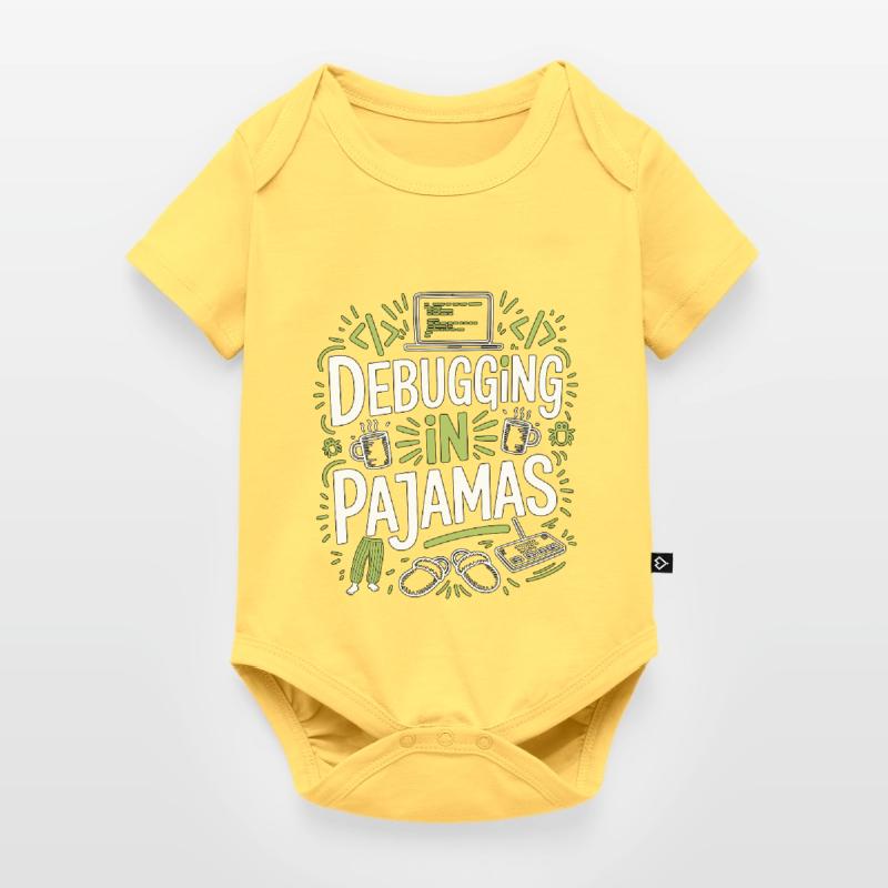 Remote Developer Debugging In Software Developer Baby Premium short-sleeve bodysuit