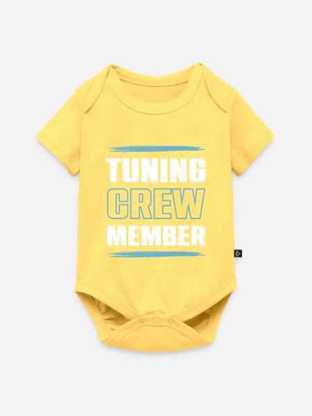 Tuning Crew - Baby Premium Kurzarmbody - Pastellgelb