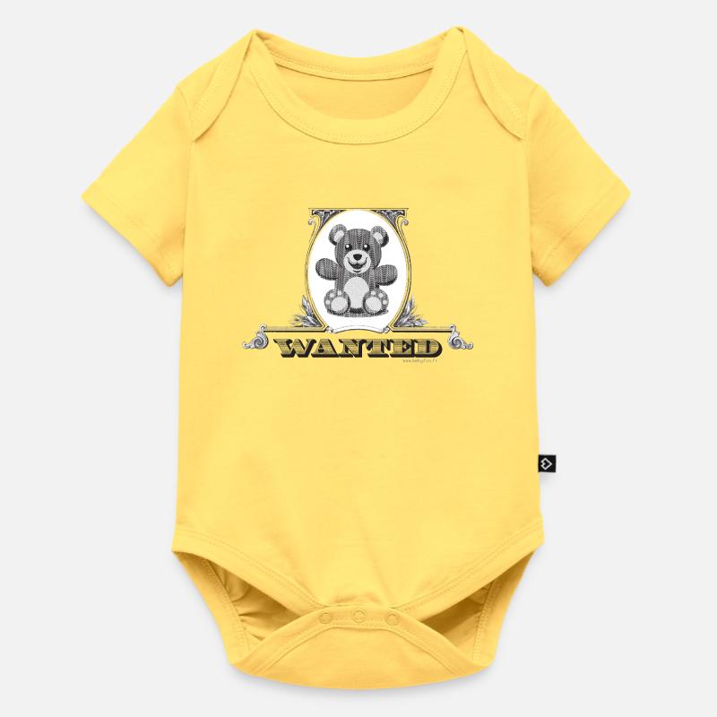 Wanted - Doudou - Body à manches courtes Premium Bébé - jaune pastel