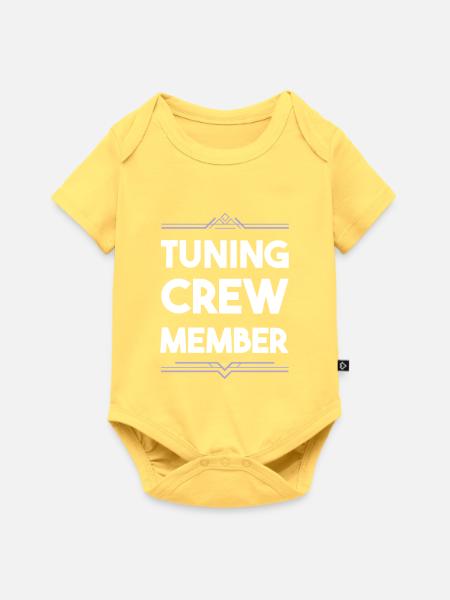 Tuning Crew - Baby Premium Kurzarmbody - Pastellgelb