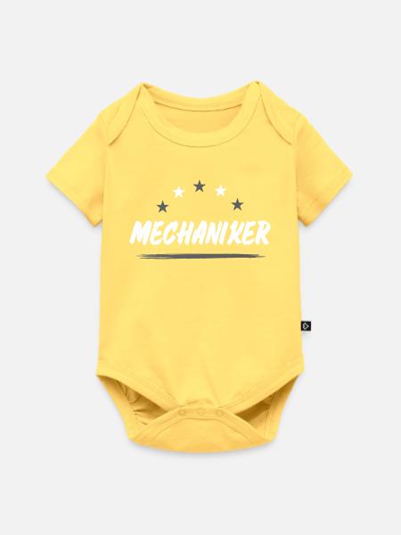 Mechaniker Beruf - Baby Premium Kurzarmbody - Pastellgelb