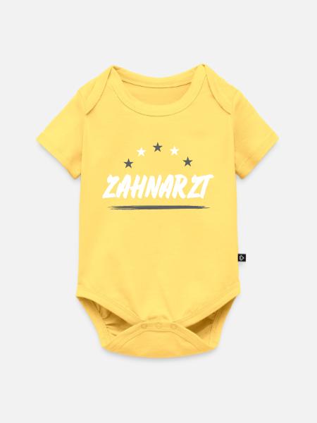 Zahnarzt Beruf - Baby Premium Kurzarmbody - Pastellgelb