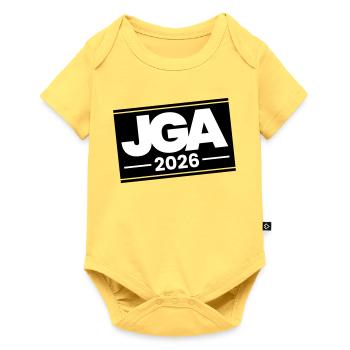 Jga 2026 Bachelor Party - Baby Premium short-sleeve bodysuit - sky yellow - Front