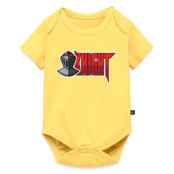 Ritter Knight Gaming E-Sports Logo - Baby Premium short-sleeve bodysuit - sky yellow - Front