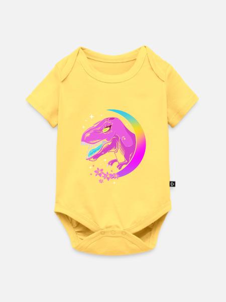 Pastell Gothic - Baby Premium Kurzarmbody - Pastellgelb