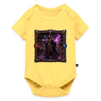 Warlock - Baby Premium short-sleeve bodysuit - sky yellow - Front