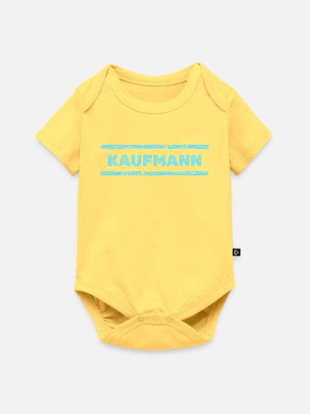 Beruf Kaufmann - Baby Premium Kurzarmbody - Pastellgelb