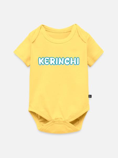 Trekking Kerinchi - Baby Premium Kurzarmbody - Pastellgelb