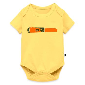 Pinpointer Probe Detectorist - Baby Premium short-sleeve bodysuit - sky yellow - Front