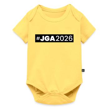 Jga 2026 Bachelor Party - Baby Premium short-sleeve bodysuit - sky yellow - Front