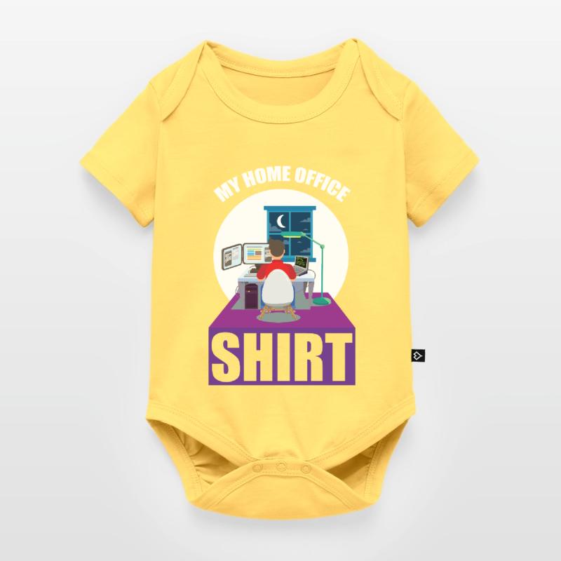 Night Shift Coder Programmer Desk Graphic Baby Premium short-sleeve bodysuit