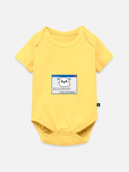 Ghost.exe funktioniert nicht mehr - Baby Premium Kurzarmbody - Pastellgelb