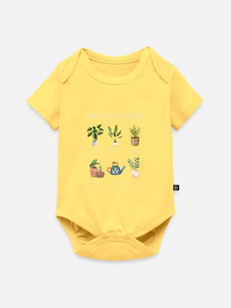ThingsIDoInMySpareTime - Baby Premium Kurzarmbody - Pastellgelb