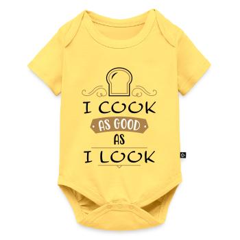 Amateur chef - Baby Premium short-sleeve bodysuit - sky yellow - Front