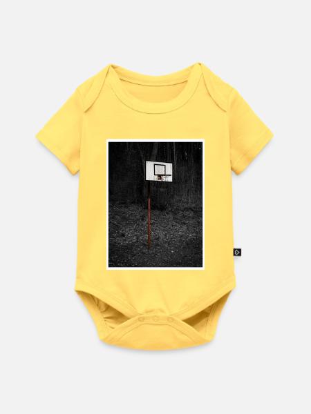 KEIN SPIEL. - Baby Premium Kurzarmbody - Pastellgelb