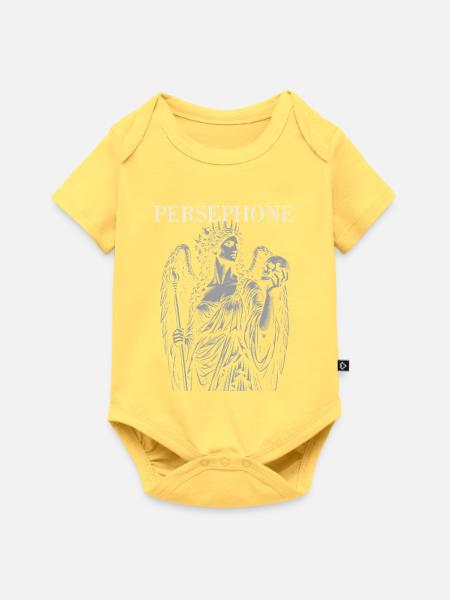 Persephone - Baby Premium Kurzarmbody - Pastellgelb