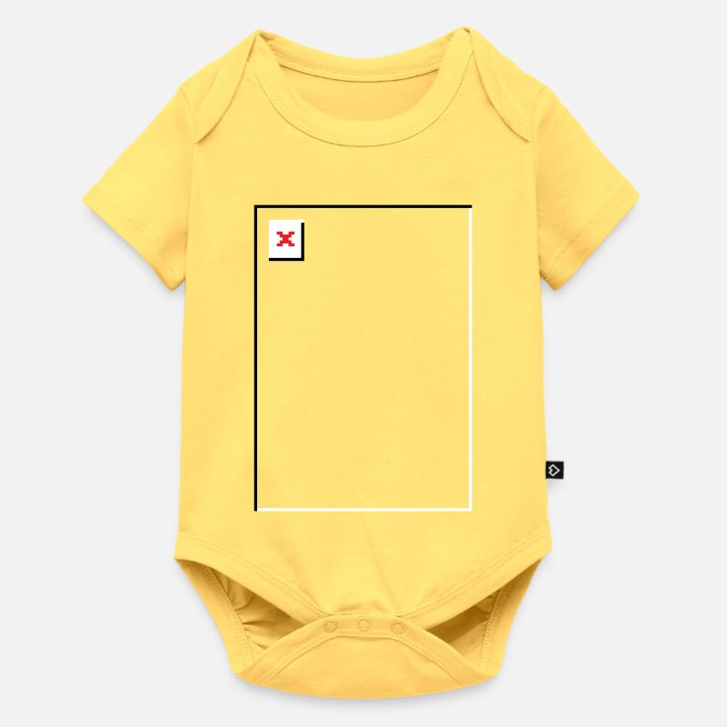 Missing Image – File Not Found Portrait - Baby Premium short-sleeve bodysuit - sky yellow