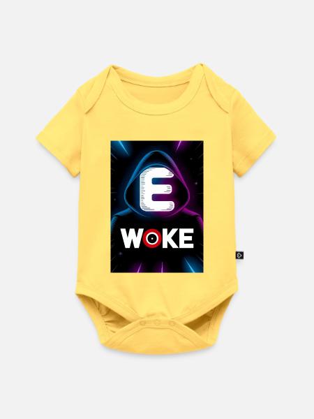 Ewoke - Baby Premium Kurzarmbody - Pastellgelb