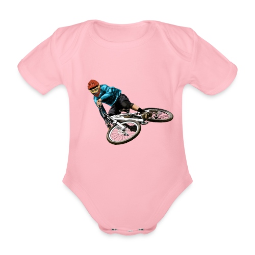 Mountainbiker - Baby Bio-Kurzarm-Body