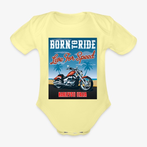 Summer 2021 - Born to ride - Baby Bio-Kurzarm-Body
