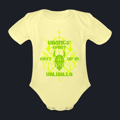 Meet in Valhalla - Baby Bio-Kurzarm-Body