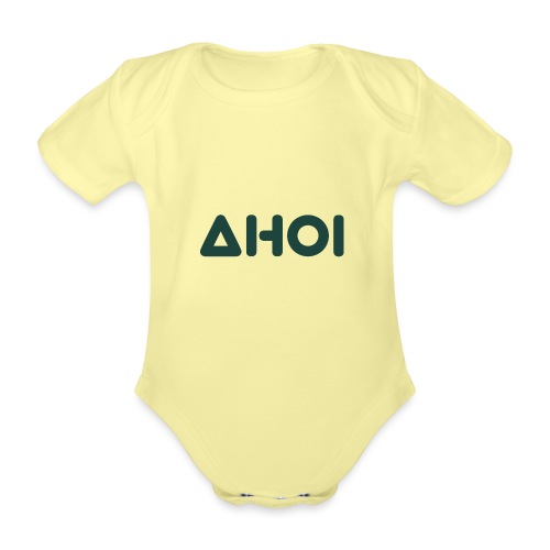 Ahoi - Baby Bio-Kurzarm-Body