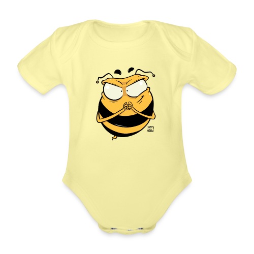 Pszczółka paskudna - Ekologiczne body niemowlęce z krótkim rękawem