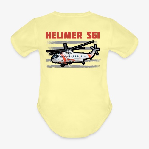 Helimer S61 - Body orgánico de manga corta para bebé