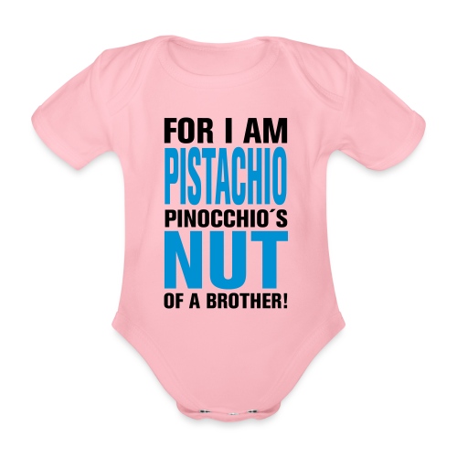 For I am Pistacchio! - Ekologisk kortärmad babybody