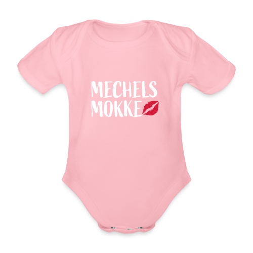 Mechels Mokke - Baby bio-rompertje met korte mouwen