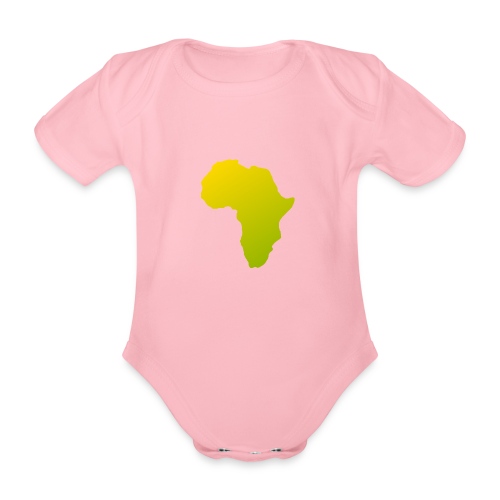 afrikanska logga - Ekologisk kortärmad babybody