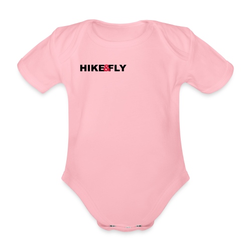 hike fly logo - Baby Bio-Kurzarm-Body