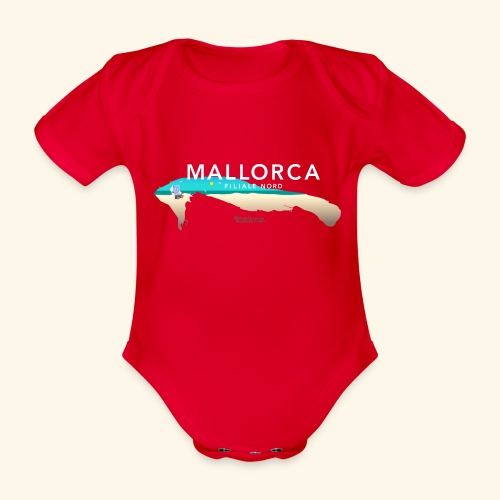 Wangerooge Mallorca Filiale Nord - Baby Bio-Kurzarm-Body