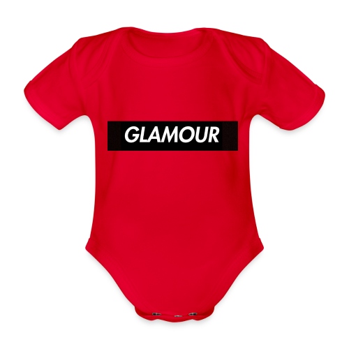 Glamour - Vauvan lyhythihainen luomu-body