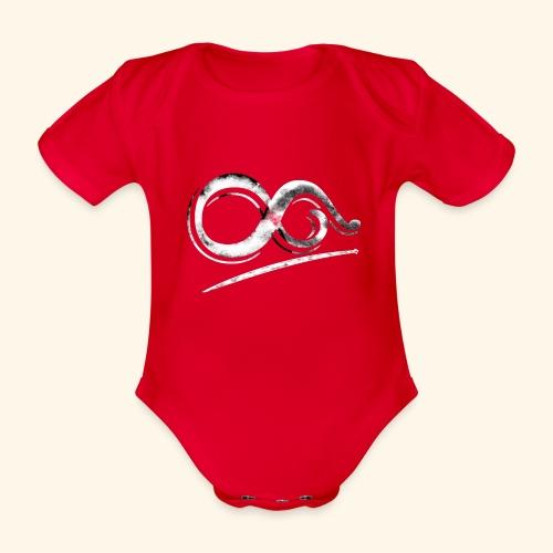 Infinity Path - To the Endless Without Limits - Organic Short-sleeved Baby Bodysuit