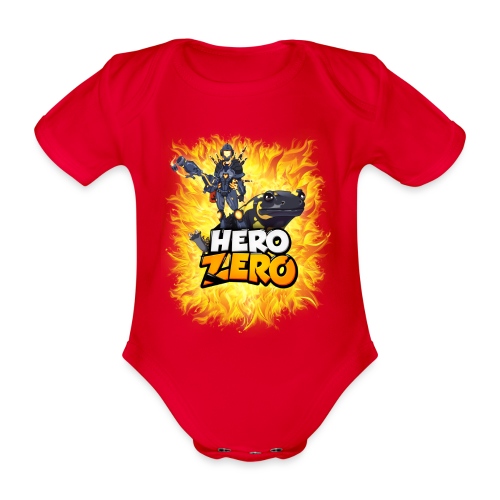 Season of Fire - Organic Short-sleeved Baby Bodysuit