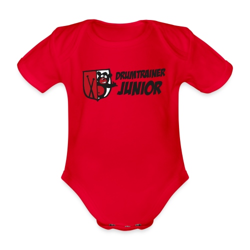 Drumtrainer Junior - Baby Bio-Kurzarm-Body