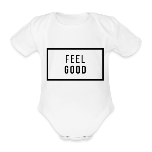 FEEL GOOD - Ekologisk kortärmad babybody