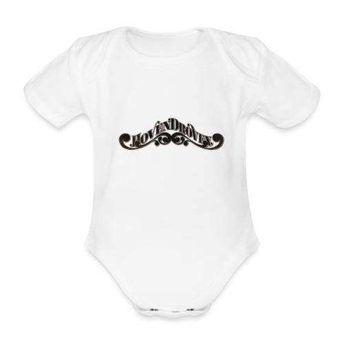 HOVEN DROVEN - Logo - Organic Short-sleeved Baby Bodysuit