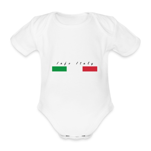 Info Italy Design - Body ecologico per neonato a manica corta