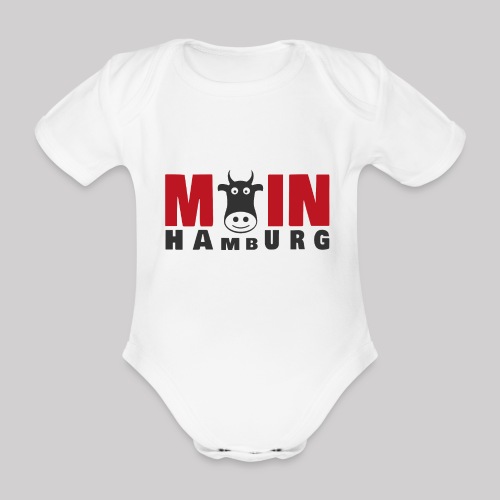Speak kuhlisch -MOIN HAmbURG - Baby Bio-Kurzarm-Body