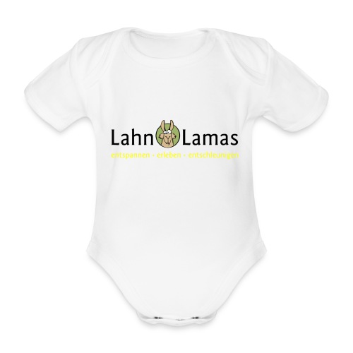 Lahn Lamas - Baby Bio-Kurzarm-Body